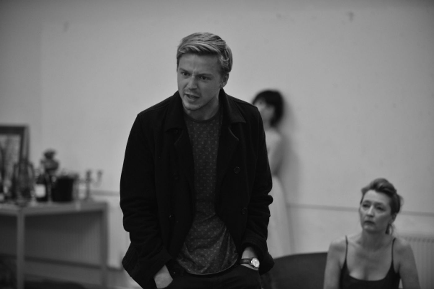 Photo Flash: Sneak Peek at Richard Eyre, Lesley Manville & More in Rehearsals for GHOSTS at the Almeida Theatre  Image