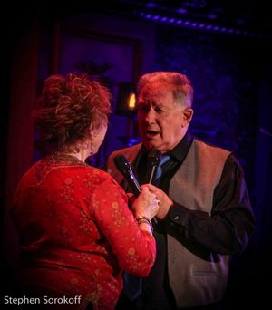 Pamela Myers & Harvey Evans @ BroadwayWorld Pamela Myers & Harvey Evans Photo