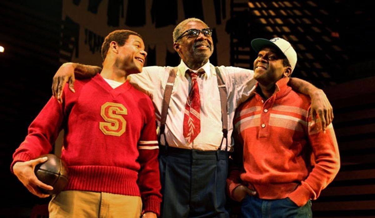 Charlie Robinson with Chris Butler and Larry Bates at 