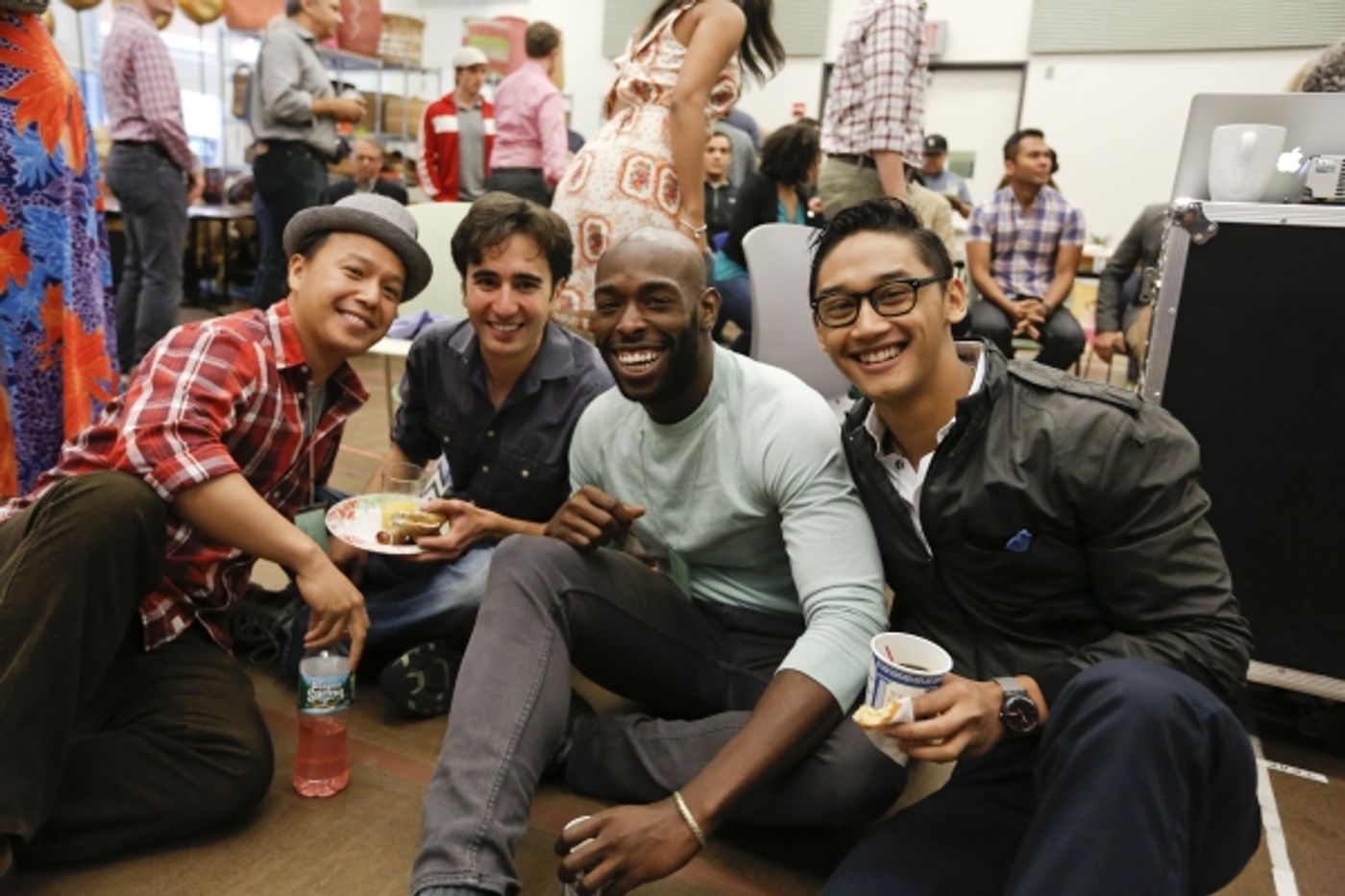 Photo Flash: Adam Jacobs and Courtney Reed to Star in Broadway-Bound ALADDIN; Get a Sneak Peek at Rehearsals in NYC! Image