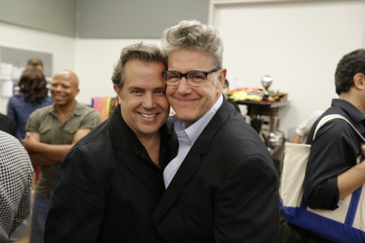 Jonathan Freeman with Gary Martori  at 