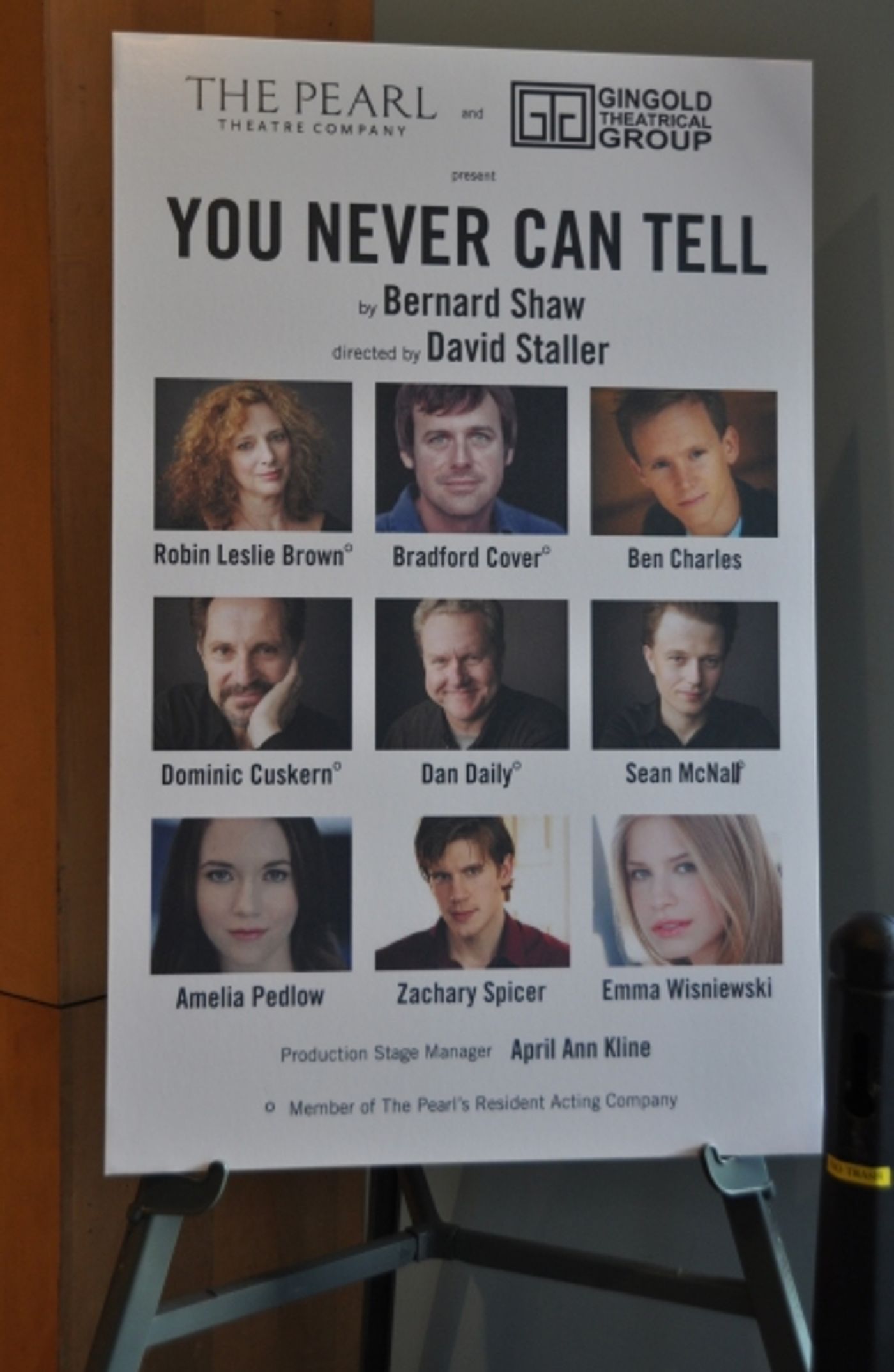 Photo Coverage: Inside Opening Night of Pearl Theatre Company's YOU NEVER CAN TELL  Image