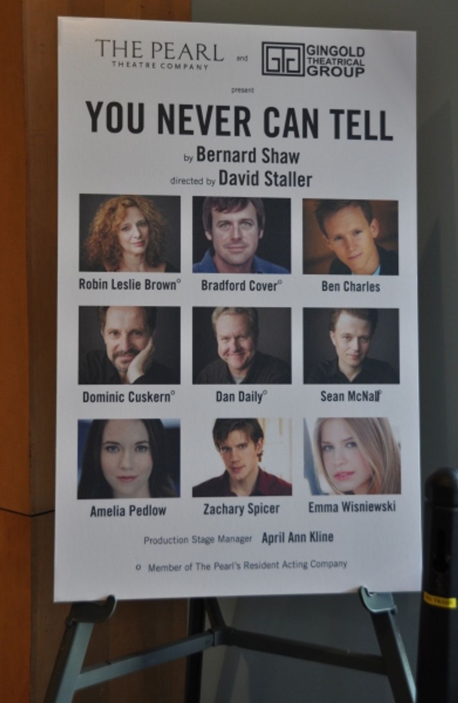 Photo Coverage: Inside Opening Night of Pearl Theatre Company's YOU NEVER CAN TELL Image