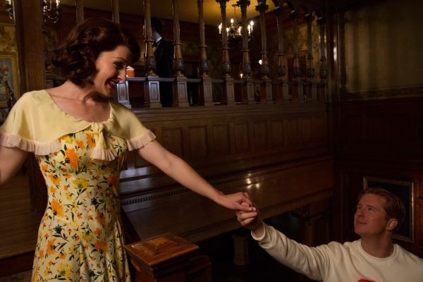 Laura Hall (Hope) and Will Ray (Geoffrey).  Photo