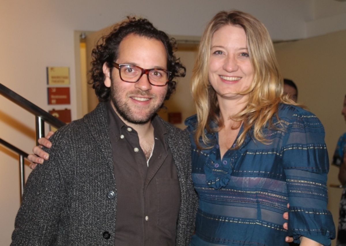 Sam Gold and Heidi Schreck at 