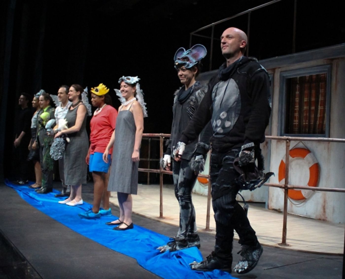 Photo Coverage: Inside Opening Night of Playwrights Horizons' MR. BURNS  Image