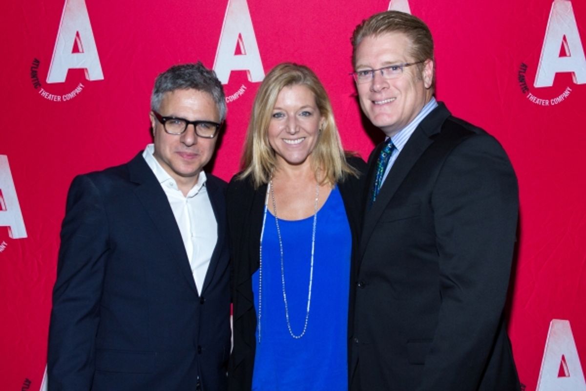 Neil Pepe, Mary McCann, Jeffory Lawson at 