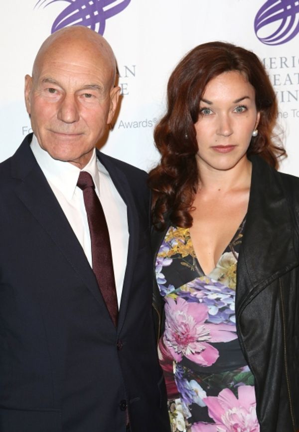 Patrick Stewart with Sophie Alexandra Stewart Photo