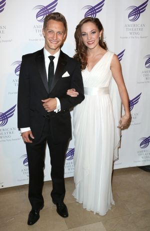 Nathan Johnson and Laura Osnes @ BroadwayWorld Nathan Johnson and Laura Osnes Photo
