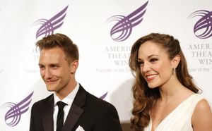 Nathan Johnson and Laura Osnes @ BroadwayWorld Nathan Johnson and Laura Osnes Photo