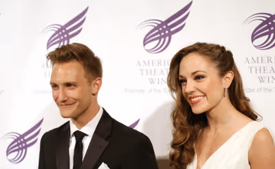 Nathan Johnson and Laura Osnes  Photo