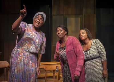 Roz White (Sadie), Margo Moorer (Nella) and Duyen Washington (Alice) Photo