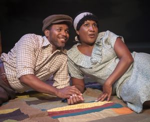 Anthony Manough as Macon and Roz White as Sadie Photo