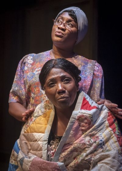 Roz White as Sadie and Margo Moorer as Nella in GeeÃ¢â‚¬â„¢s Bend Photo
