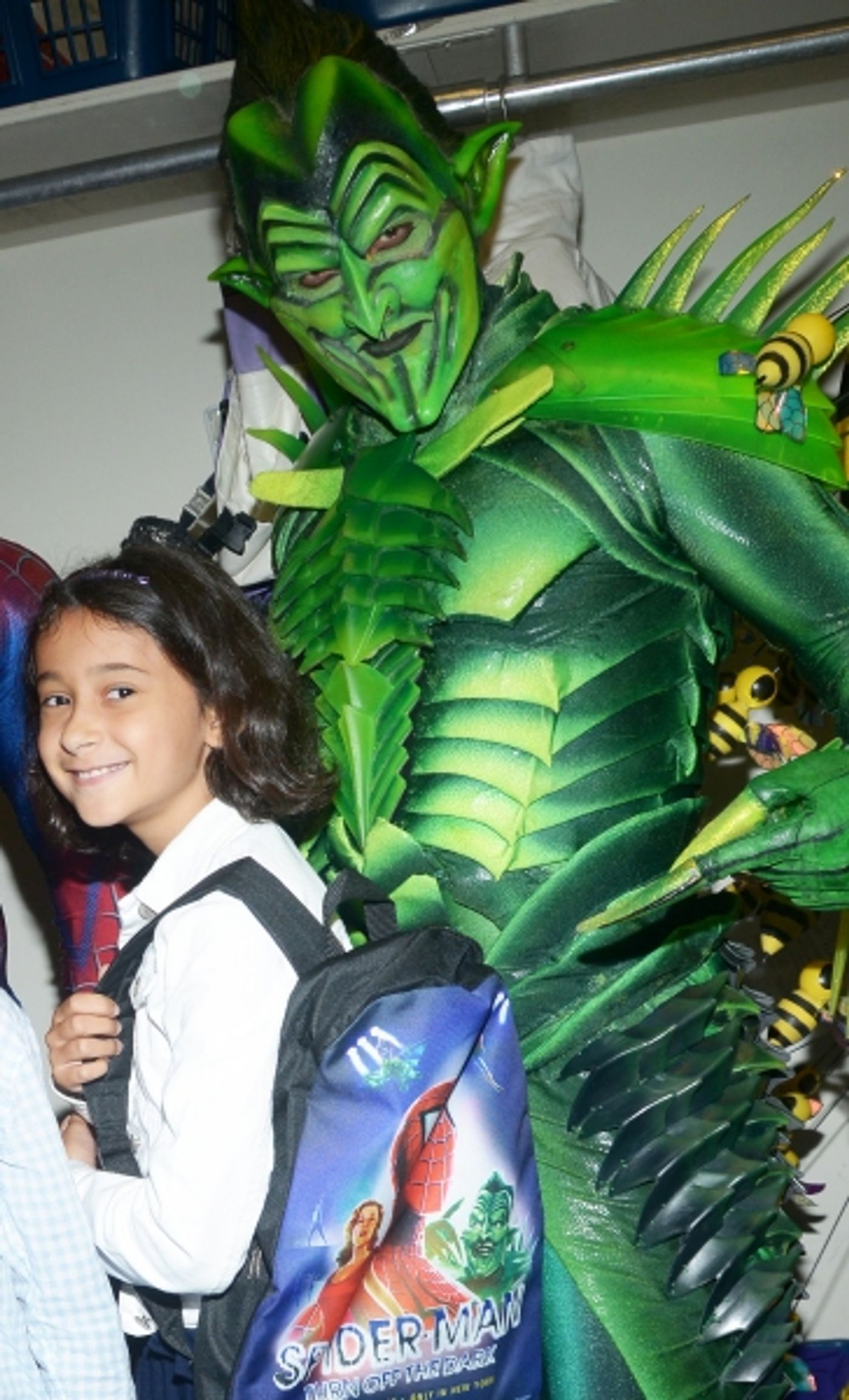 Photo Flash: SPIDER-MAN TURN OFF THE DARK Welcomes Back-to-School 'Golden Ticket' Winners Image