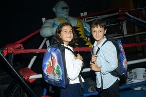 Golden Ticket winners Giancarlo de Chimay and Cosima de Chimay Photo