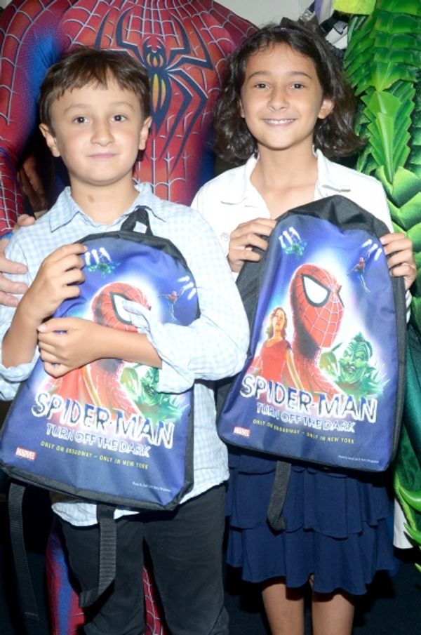 Golden Ticket winners Giancarlo de Chimay and Cosima de Chimay Photo