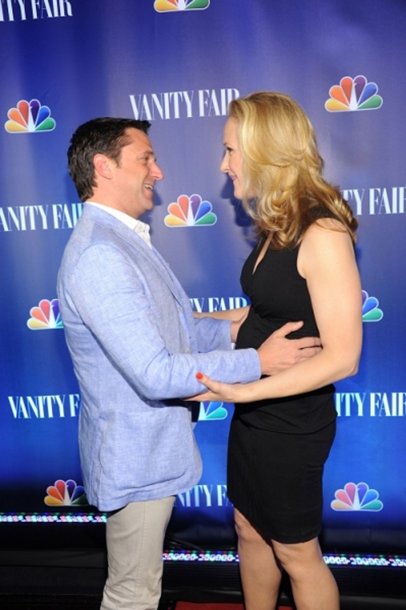 Photo Flash: Raul Esparza, Katie Finneran and Alec Baldwin at NBC's 2013 Fall Launch Party  Image