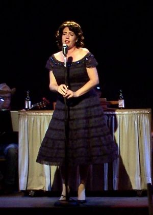 Alana Opie as Patsy Cline @ BroadwayWorld Alana Opie as Patsy Cline Photo