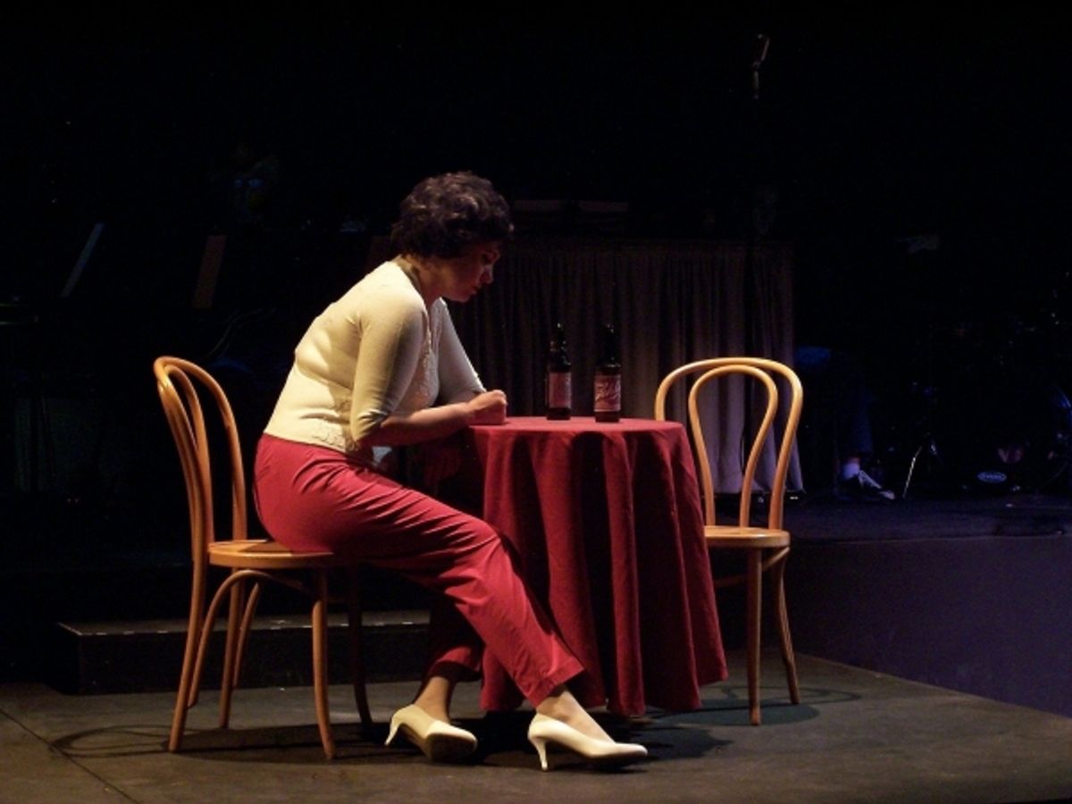 Alana Opie as Patsy Cline at 