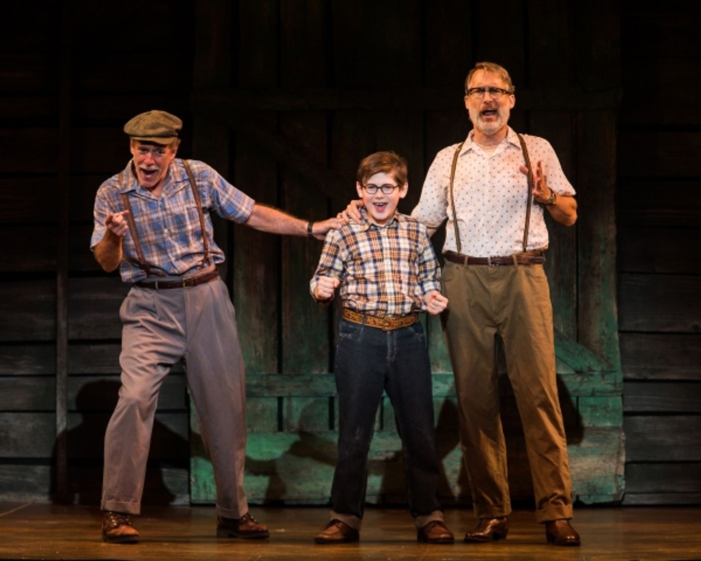 Photo Flash: First Look at Gregg Edelman, Mark Jacoby, Kendra Kassebaum, Johnny Rabe & More in SECONDHAND LIONS at 5th Ave Theatre  Image