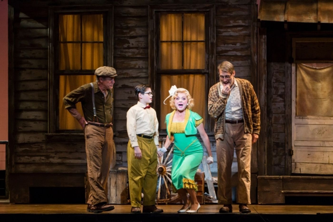 Photo Flash: First Look at Gregg Edelman, Mark Jacoby, Kendra Kassebaum, Johnny Rabe & More in SECONDHAND LIONS at 5th Ave Theatre  Image