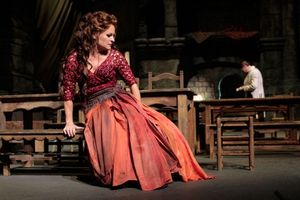 Patricia Bardon in the title role of ''Carmen.'' @ BroadwayWorld Patricia Bardon in the title role of ''Carmen.'' Photo