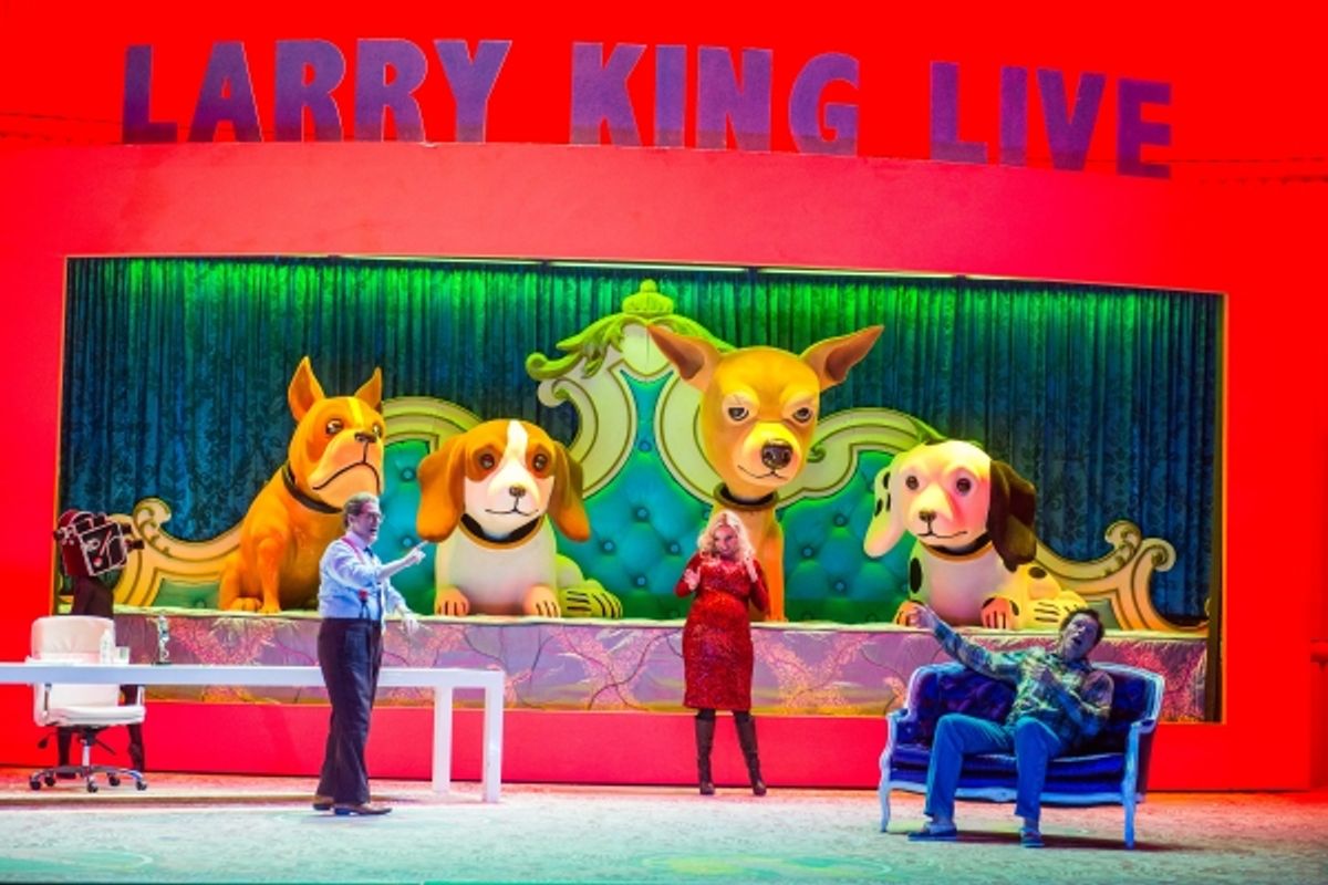 John Easterlin, Sarah Joy Miller and Rod Gilfry at 