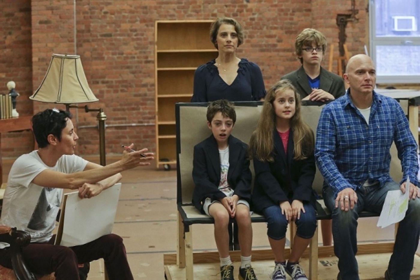 Photo Flash: In Rehearsal with Public Theater's FUN HOME  Image