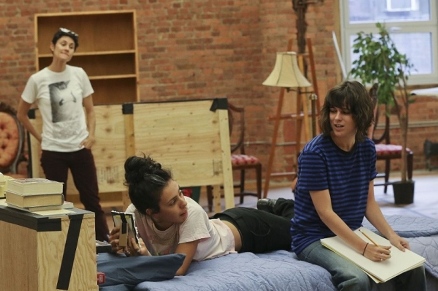 Photo Flash: In Rehearsal with Public Theater's FUN HOME  Image
