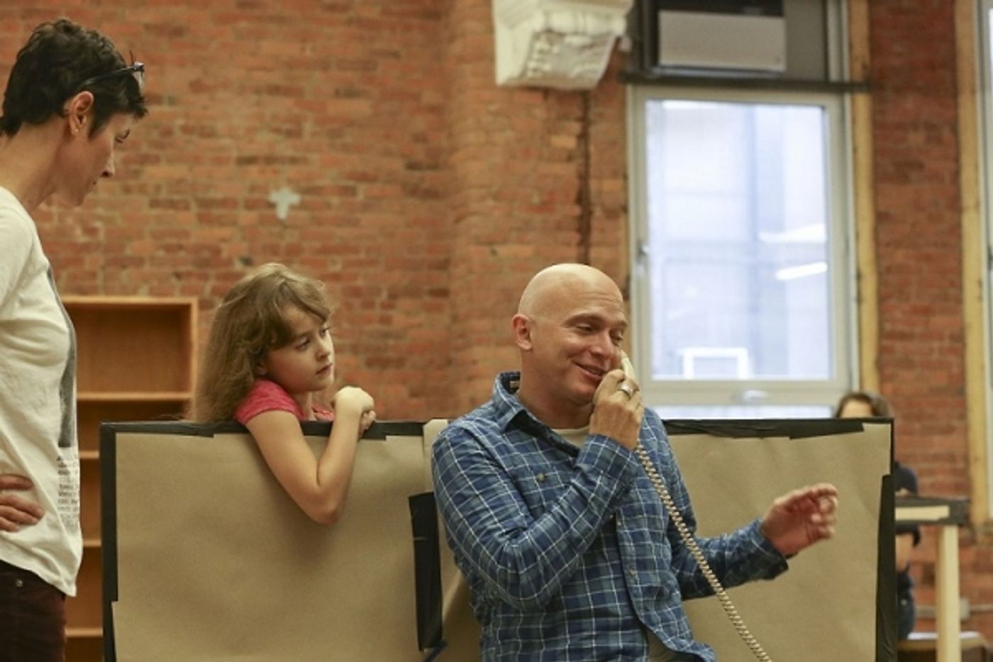 Photo Flash: In Rehearsal with Public Theater's FUN HOME  Image