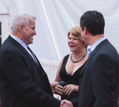 Michael Ross (managing director), Danielle Ferland, Michael Goldstein Photo