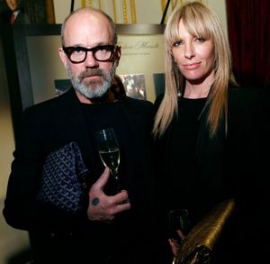 Michael Stipe (R.E.M) and Toni Collette come out for Roberto Bolle and Friends. Photo