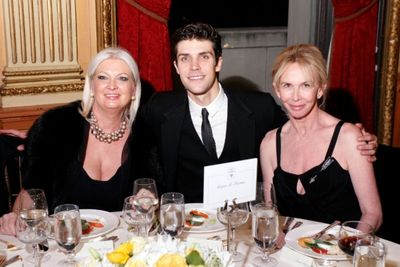 Gabriella Scarpa, president of LVMH Italia and Acqua di Parma, Roberto Bolle internat Photo