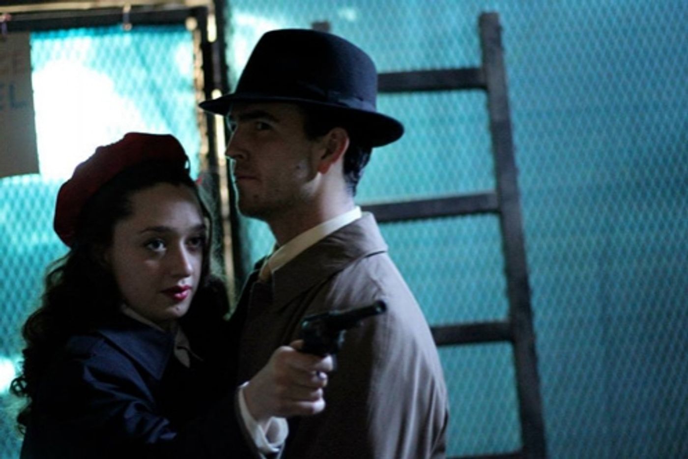 Photo Flash: Seth Thomas Schmitt-Hall and Victoria Rose Bonito in Villanova Theatre's RED HERRING Image