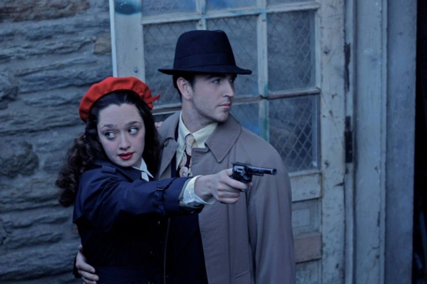 Photo Flash: Seth Thomas Schmitt-Hall and Victoria Rose Bonito in Villanova Theatre's RED HERRING Image