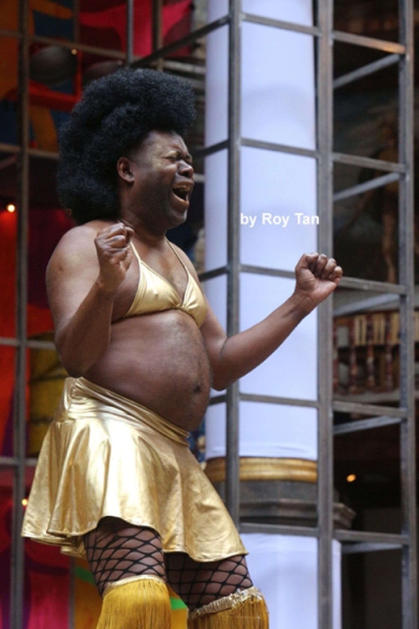 Photo Flash: First Look at THE LIGHTNING CHILD at Shakespeare's Globe  Image