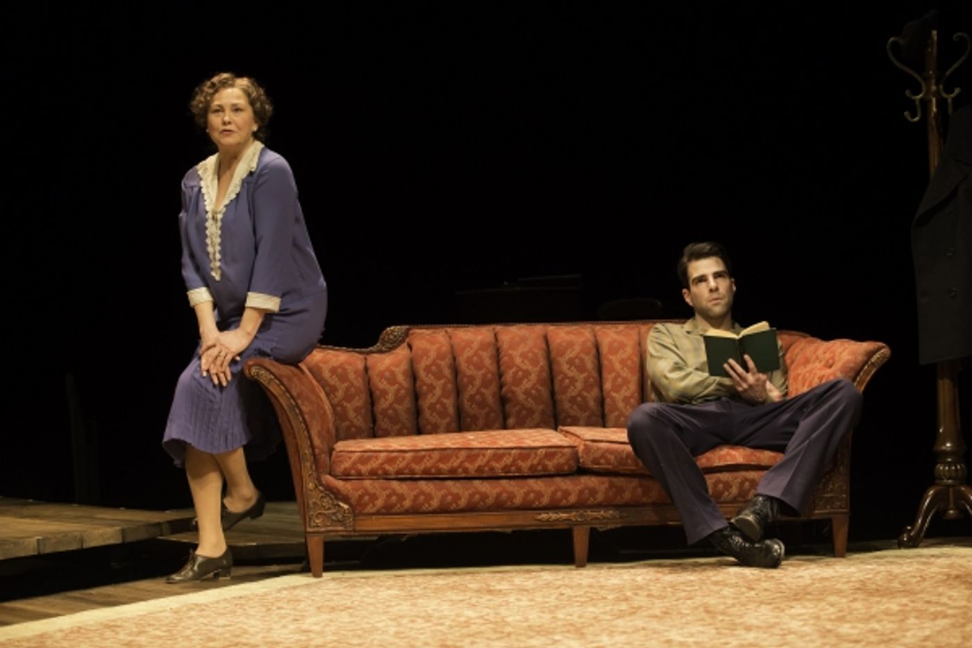 Photo Coverage: Quinto, Jones, Keenan-Bolger & Smith On Stage in THE GLASS MENAGERIE  Image