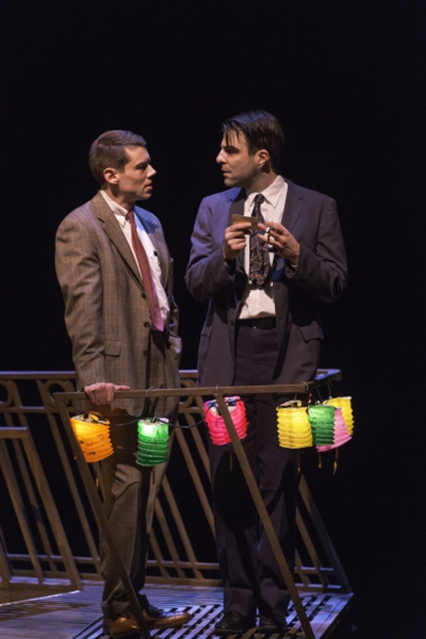 Photo Coverage: Quinto, Jones, Keenan-Bolger & Smith On Stage in THE GLASS MENAGERIE  Image