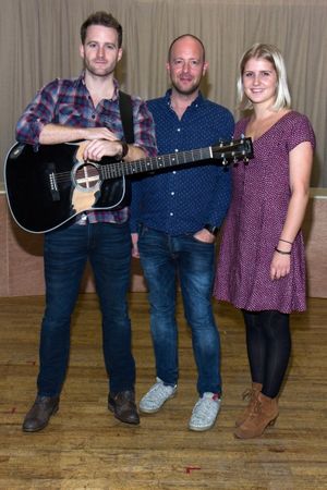 Stuart Ward, John Tiffany, Dani De Waal @ BroadwayWorld Stuart Ward, John Tiffany, Dani De Waal Photo