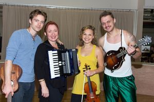 Alex Nee, Donna Garner, Claire Wellin, Matt DeAngelis @ BroadwayWorld Alex Nee, Donna Garner, Claire Wellin, Matt DeAngelis Photo