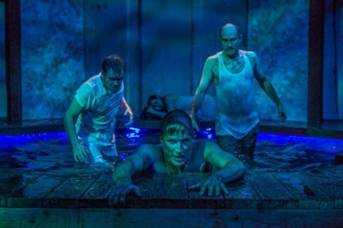 Ryan Wuestewald, Zachary Andrews, and Justin Walvoord at 