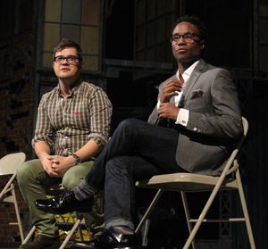 Stephen Oremus and Billy Porter @ BroadwayWorld Stephen Oremus and Billy Porter Photo