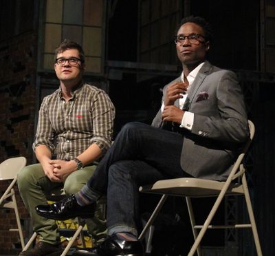 Stephen Oremus and Billy Porter Photo