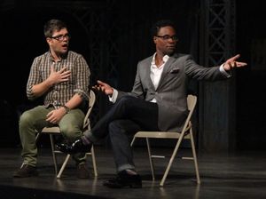 Stephen Oremus and Billy Porter @ BroadwayWorld Stephen Oremus and Billy Porter Photo
