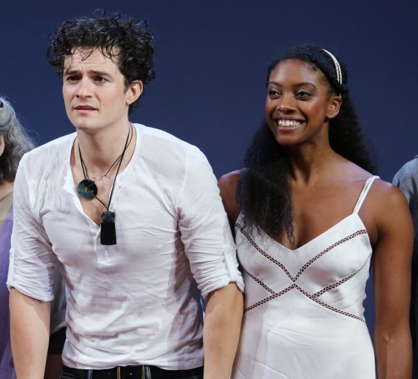 Orlando Bloom & Condola Rashad  Photo