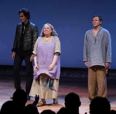 Christian Camargo, Jayne Houdyshell and Brent Carver  Photo