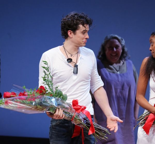 Orlando Bloom, Jayne Houdyshell & Condola Rashad  Photo