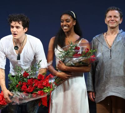 Orlando Bloom, Condola Rashad & Brent Carver  Photo