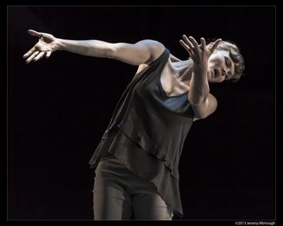 Kate Holden in Brahms Waltzes, choreographed by Peggy Baker; re-imagined by Kate Hold Photo